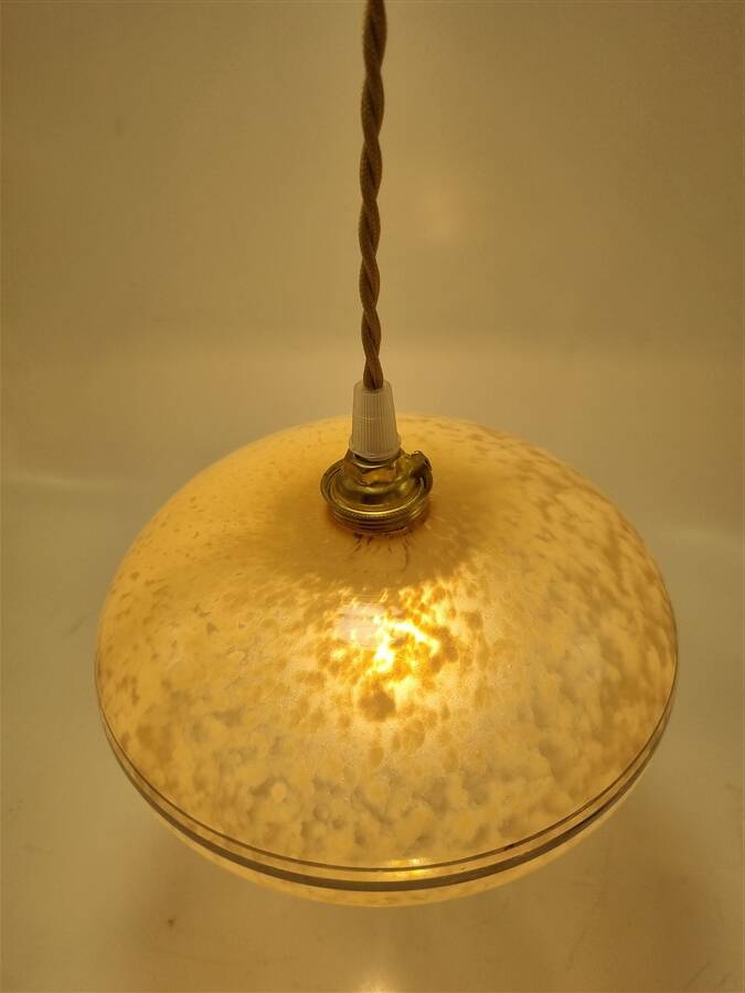 Trio of pink suspensions