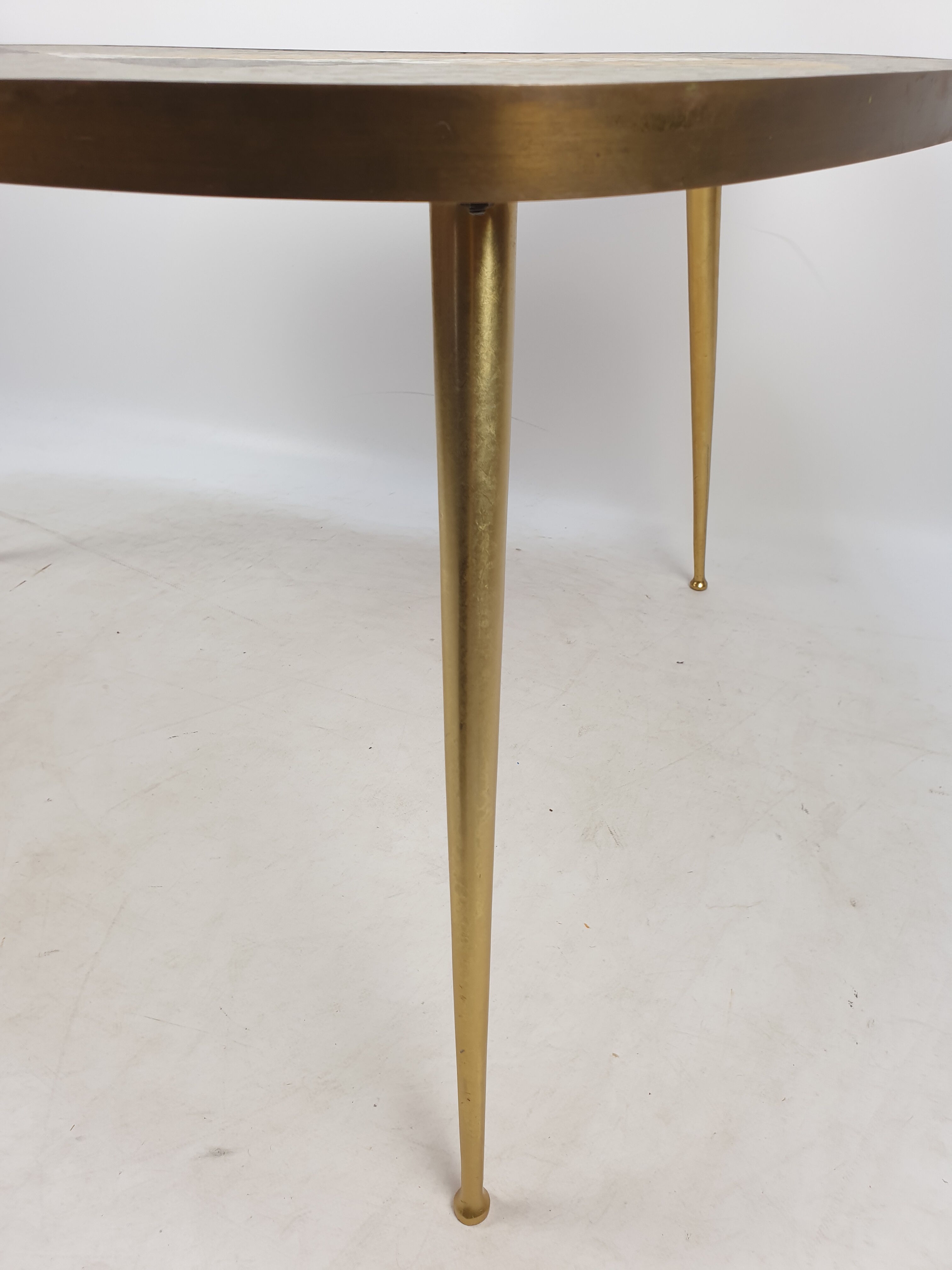 Mosaic coffee table by Berthold Müller, 1950s