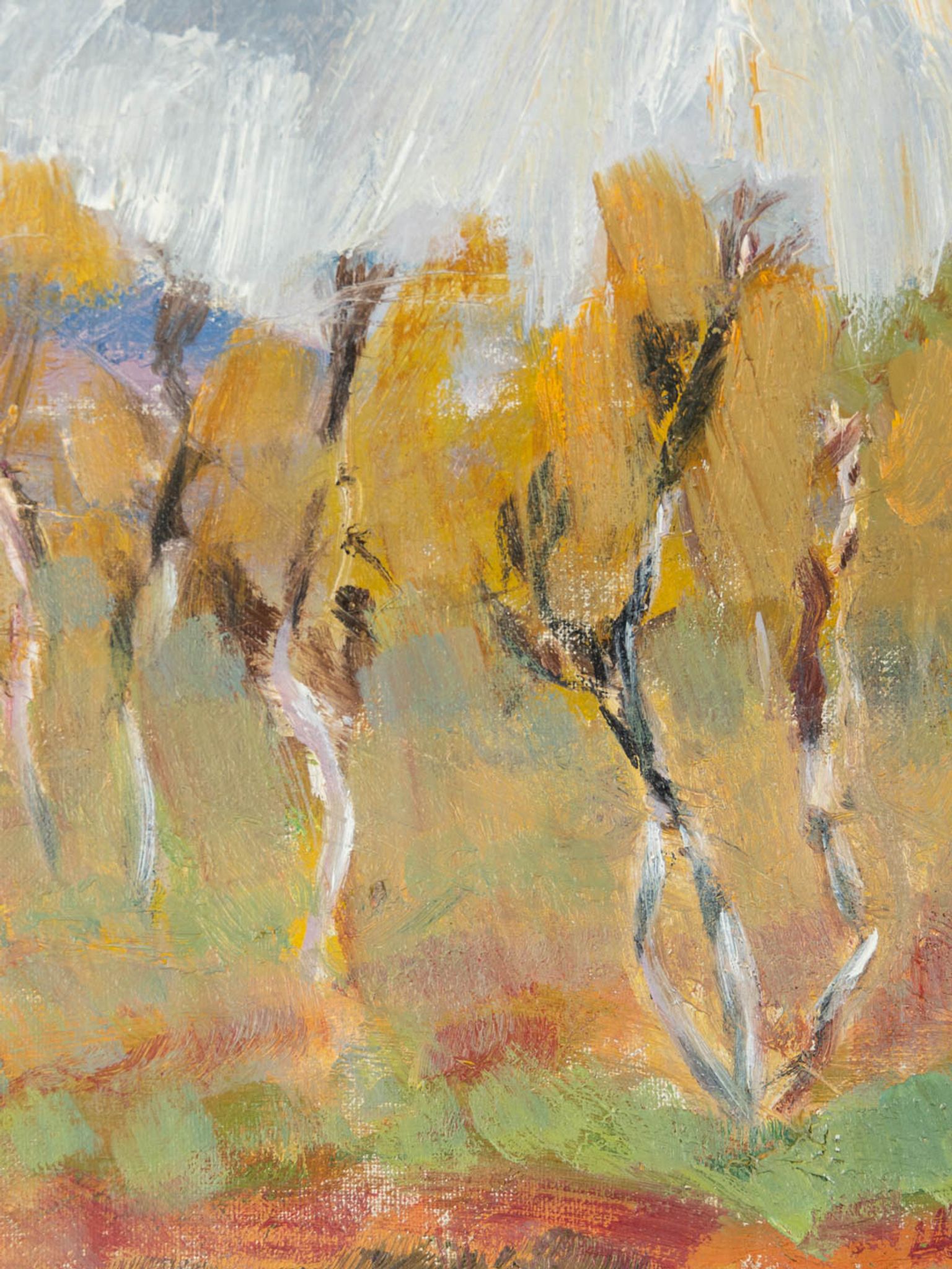 Huile sur toile, 44 x 36 cm