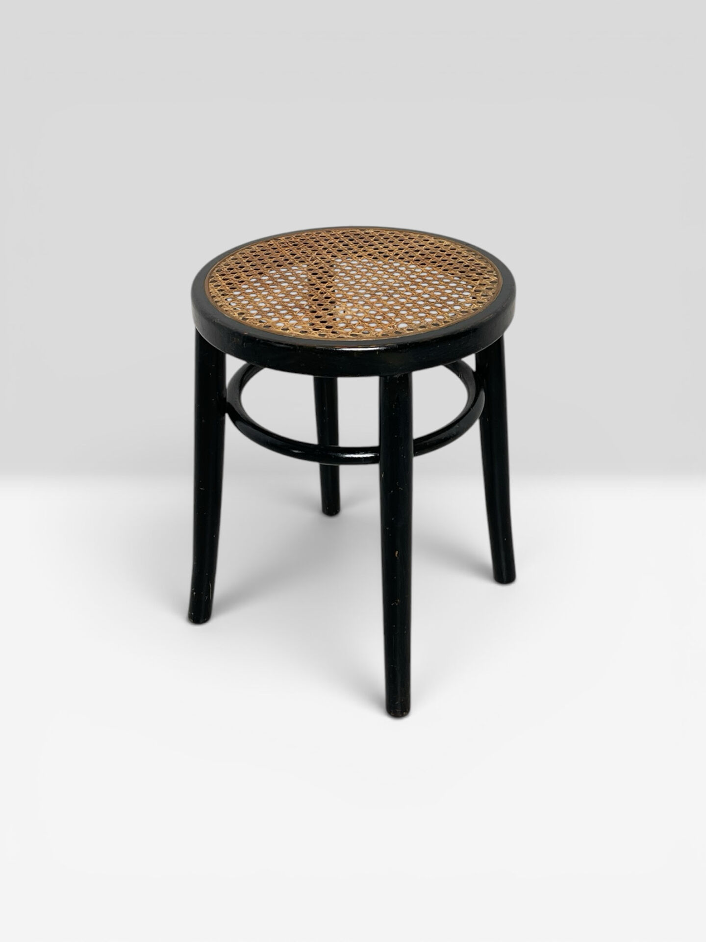 Caned stool 1970