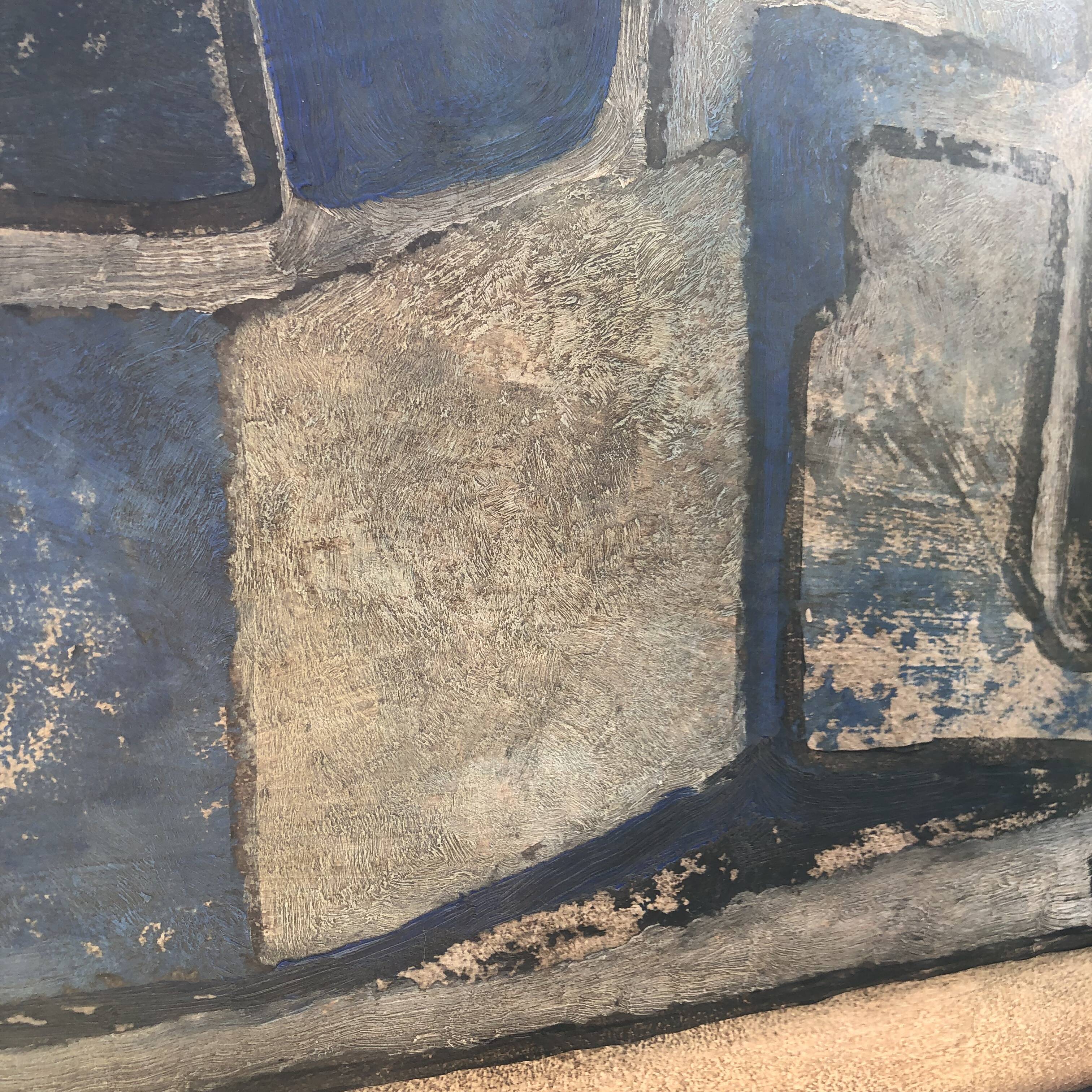 Abstract oil painting