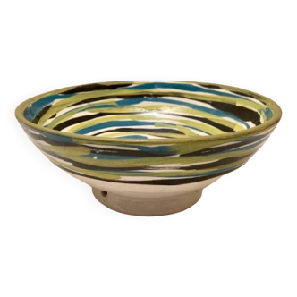 Spiral Pattern Salad Bowl