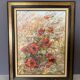 Huile sur toile, Les coquelicots, Charles Chenet