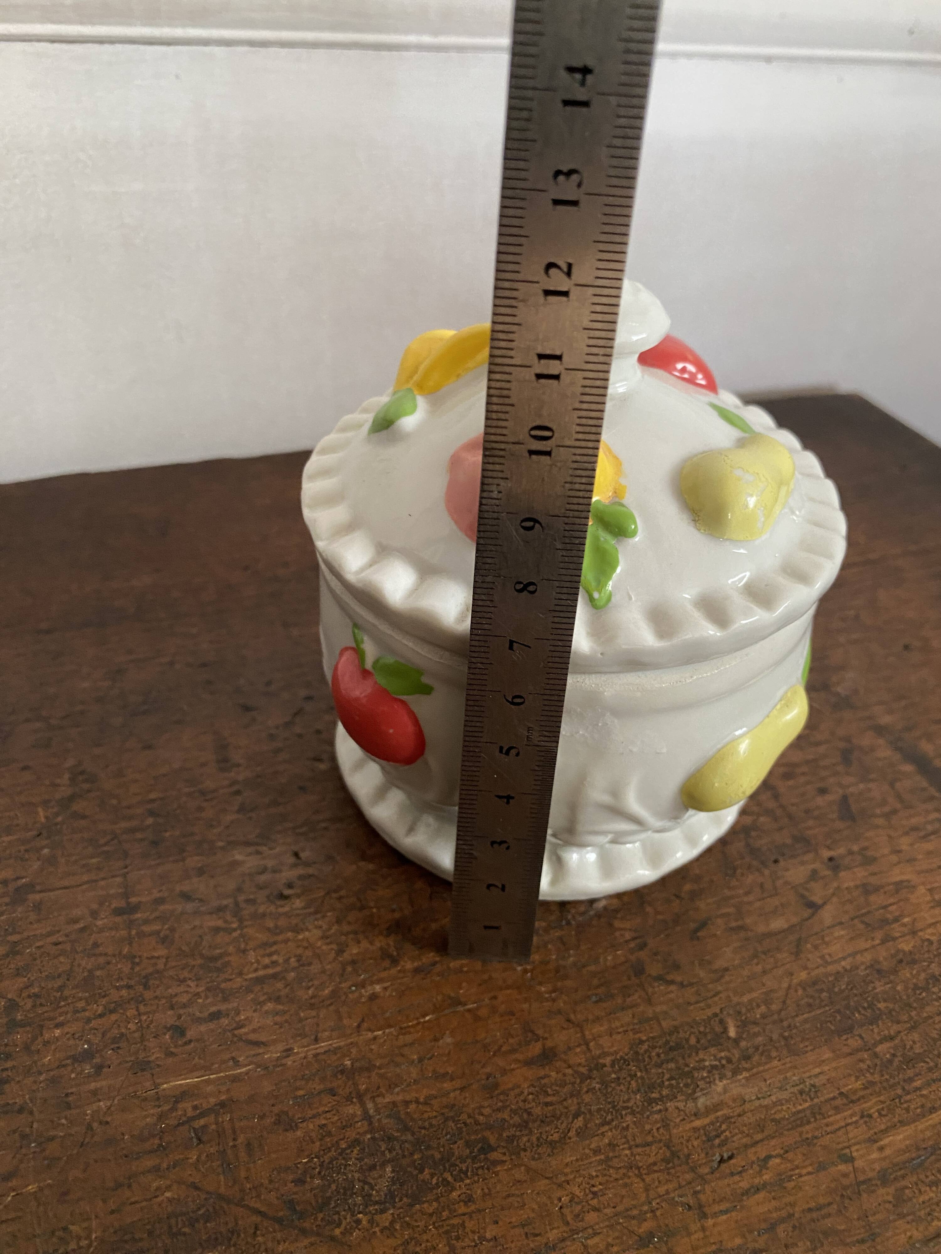 Candy box in fruit slip