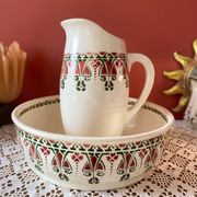 Art Deco toilet set