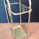 Brass umbrella holder art deco style