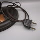 Old lamp foot in turned wood