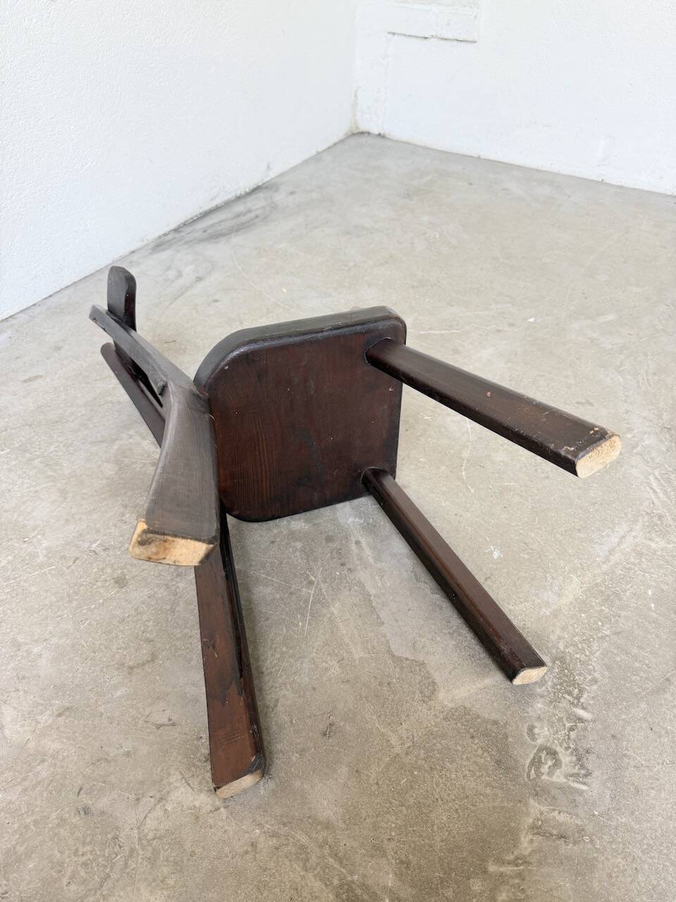Brutalist children's chair 1900