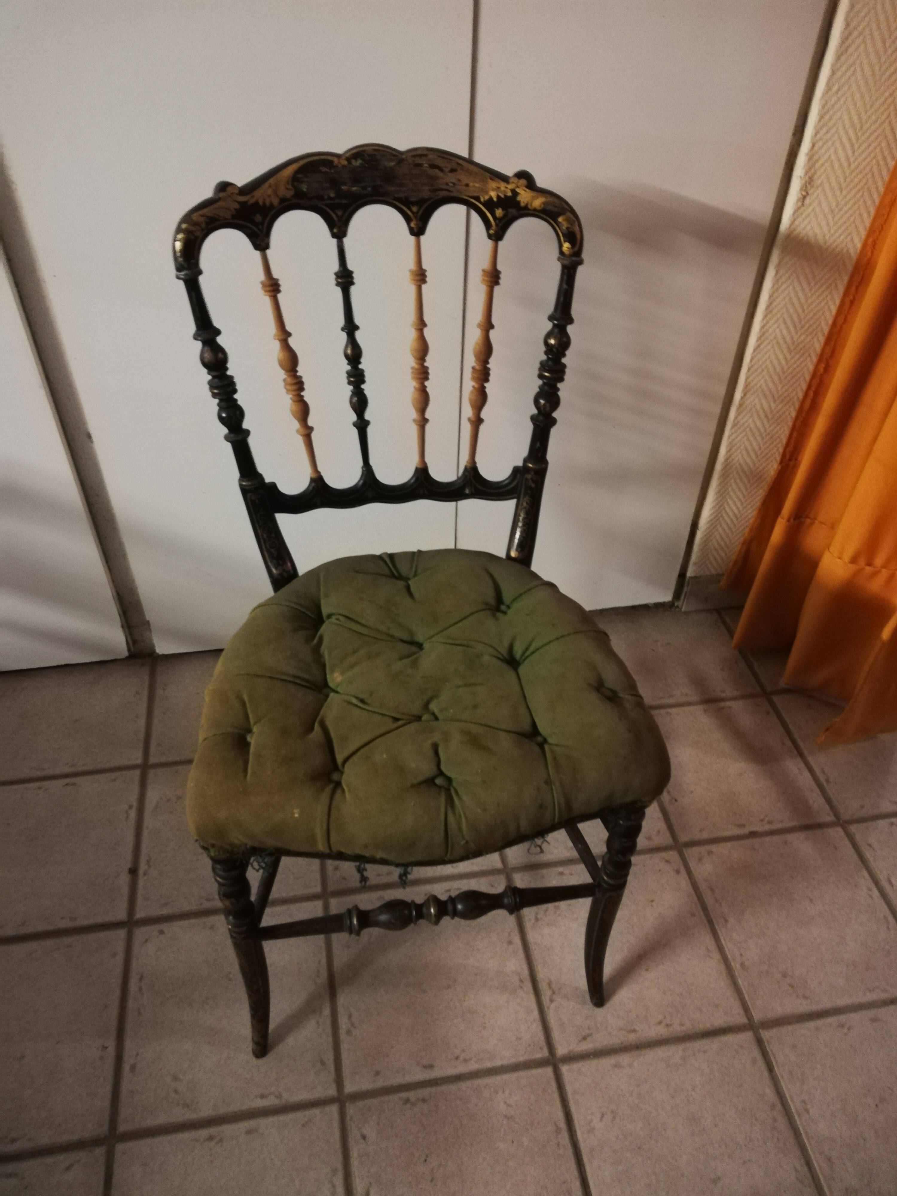 Chaise Napoléon 3