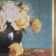 Huile sur toile " Bouquets de roses " signé Charles Liebert