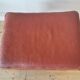 Pair of Dyrlund leather footrest 60s leather