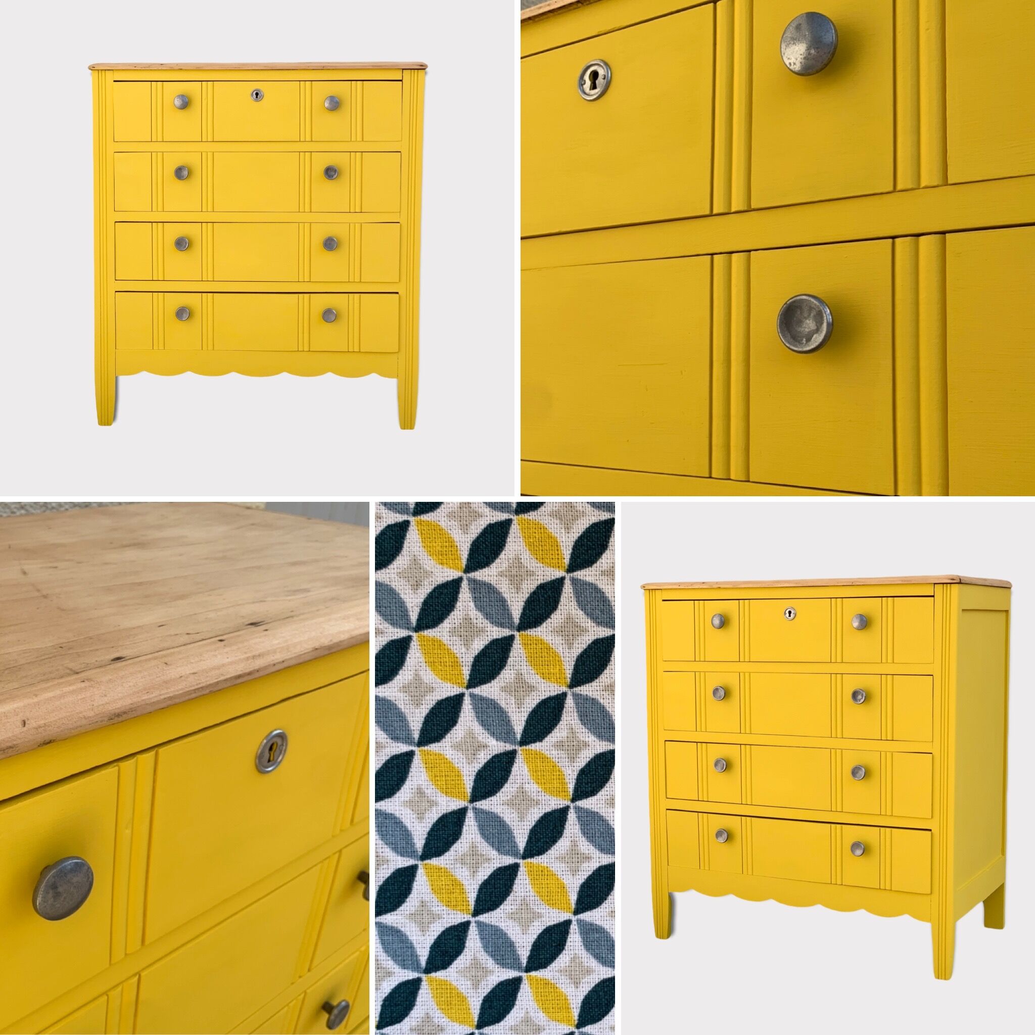 Art Deco chest of drawers 1940