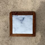 Old Art Deco mirror 38x36cm