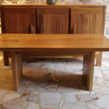 Solid elm table or desk Maison Regain