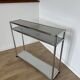 USM Haller shelf in light grey