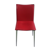 Vintage red leather chair