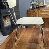 Rare: 4 chairs 1950 formica peugeot jpp peuginox new condition