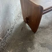 Vintage sculptural coffee table in wood