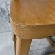 Wooden children's high chair