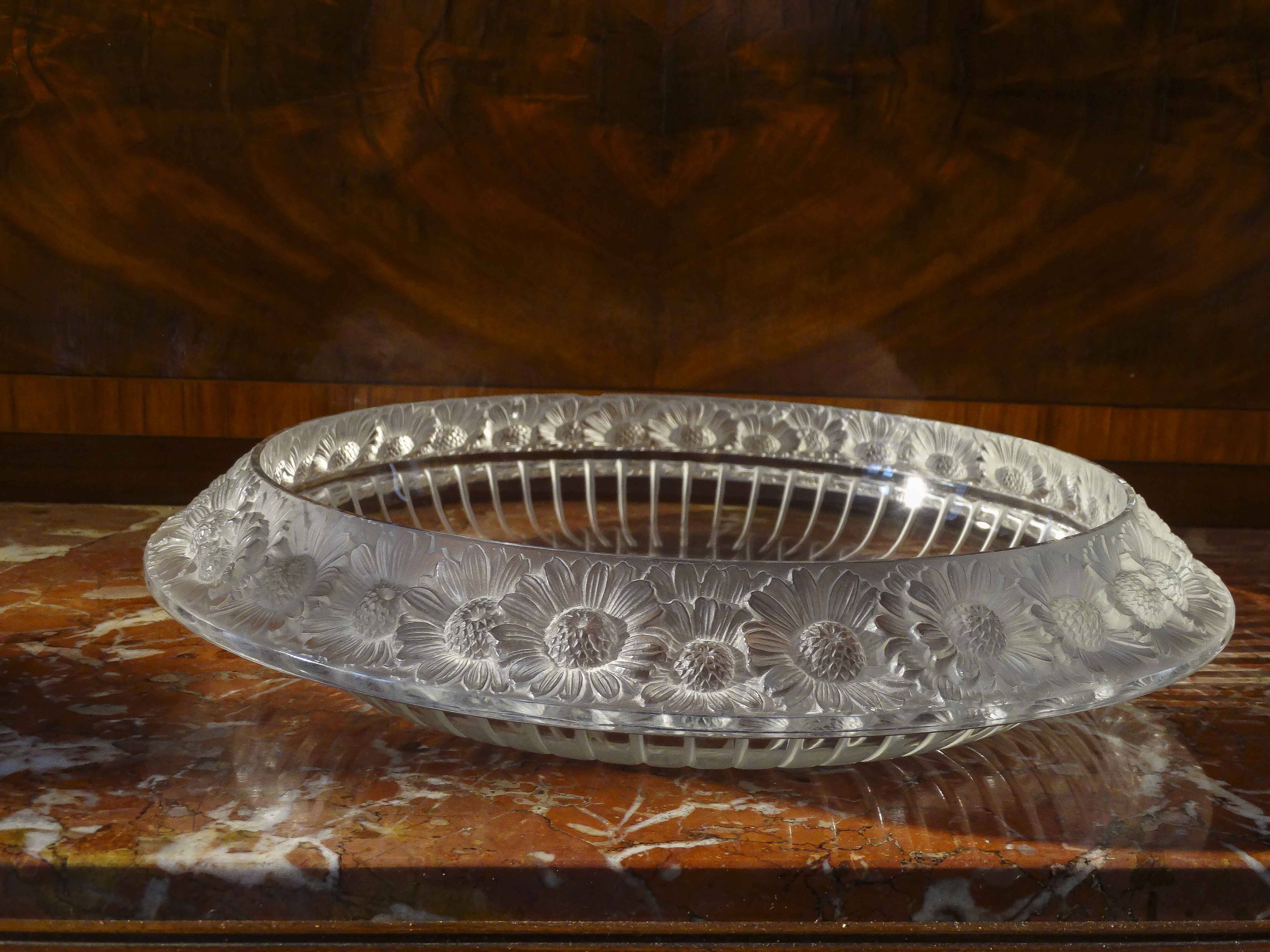 CUP RENE LALIQUE CRYSTAL YEAR 1950-1960