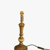 Ceramic lamp with Venetian decor