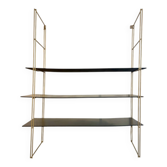 Étagère string doré