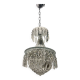 Murano Glass Crystal Light Pendant 1950’s