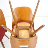 1960s dining chairs by Frantisek Jirak for Tatra, Set of 4