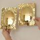 Pair of Swedish Brass Wall Sconces