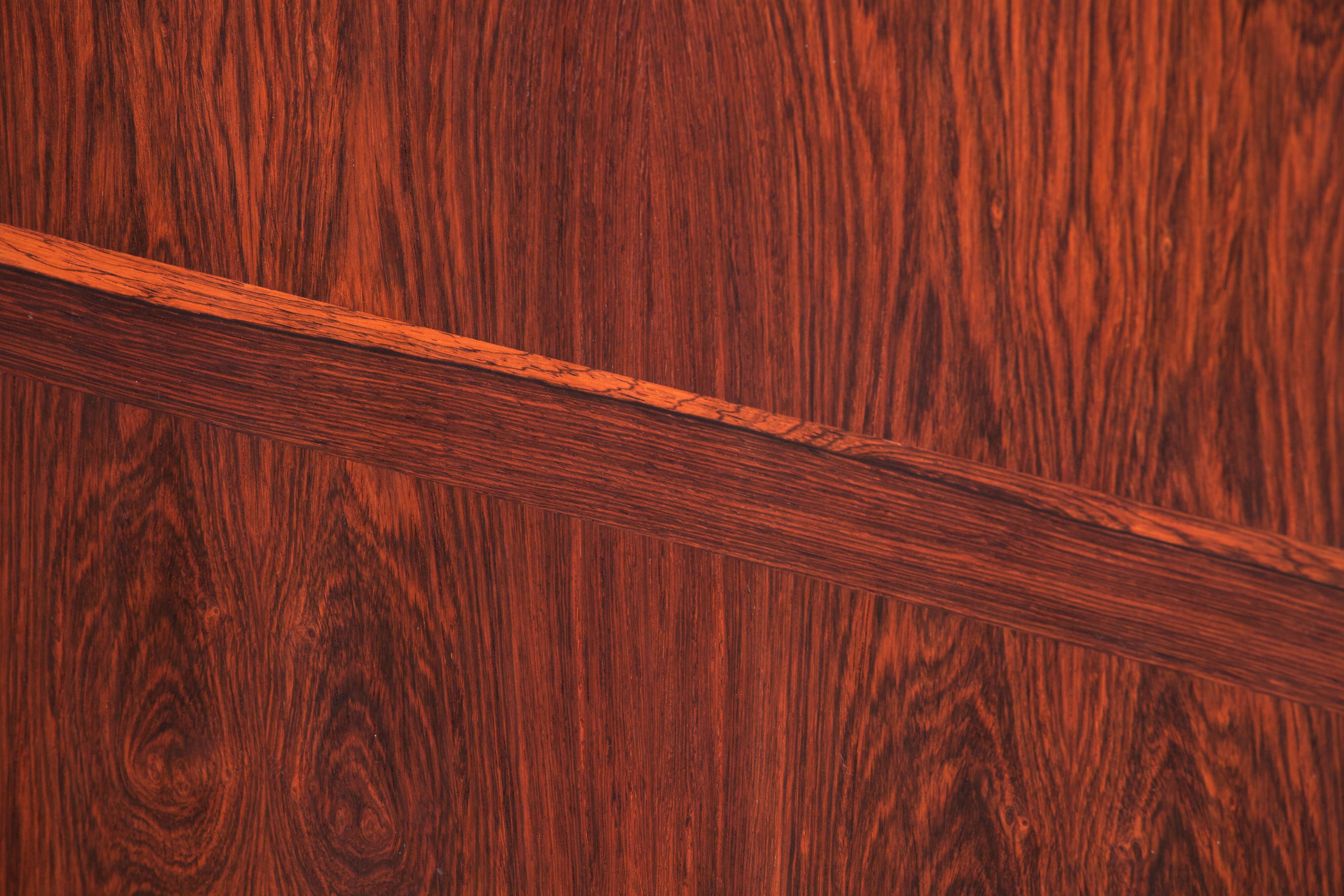 Vintage Scandinavian rosewood sideboard 1960