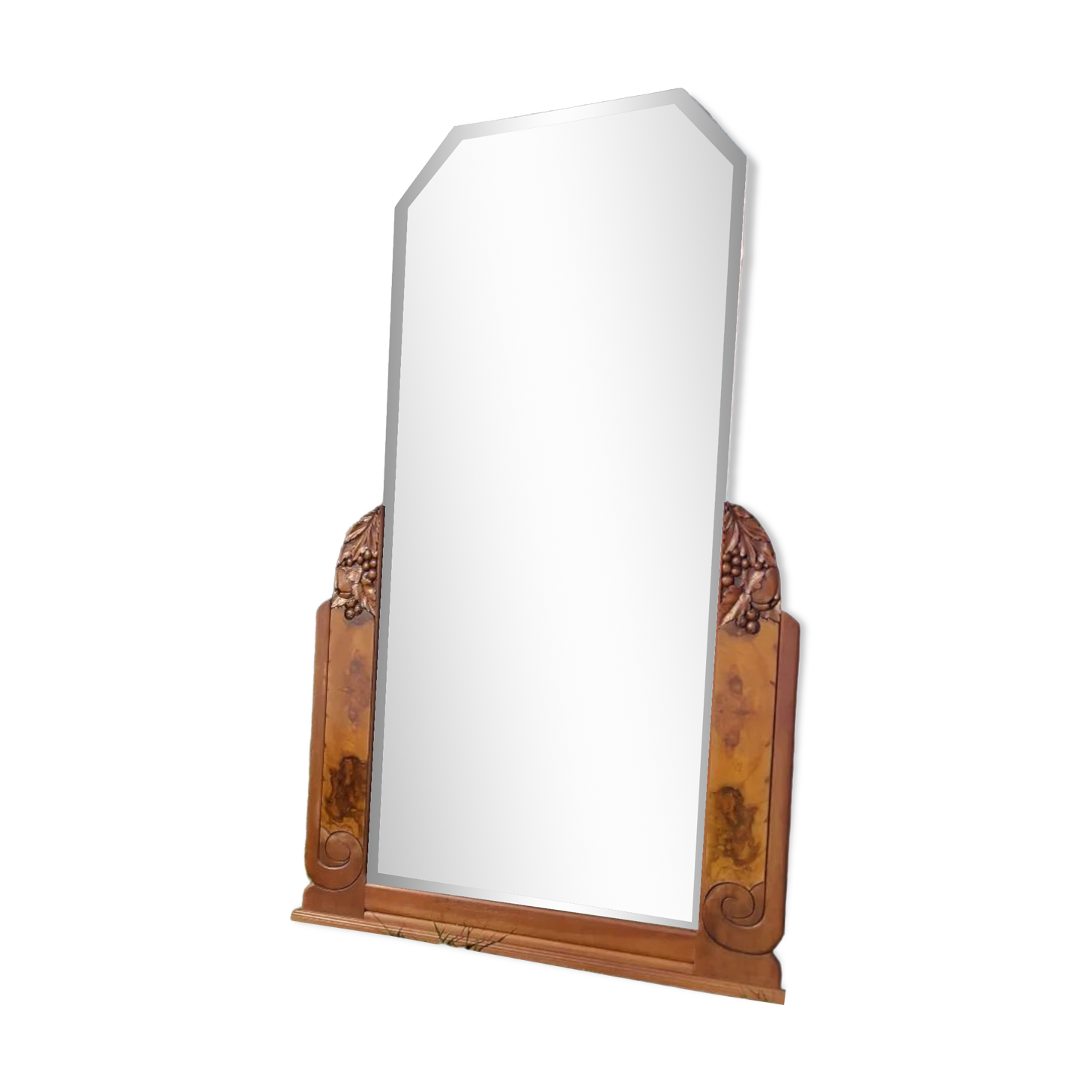 Vintage art deco trumeau mirror circa 1920