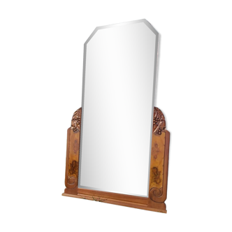 Vintage art deco trumeau mirror circa 1920