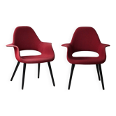 A Set of 2 Eames & Saarinen 'Organic Chair'
