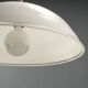 Vintage iGuzzini lamp in methacrylate, Italian design, 1970s.