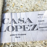 Carpet vintage House Casa López 1970 170x230 cm