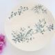 Servant dish on piedouche / compotier, Terre de Ferre, Longwy cute pattern, Vintage, early 19th