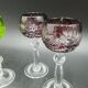 6 Nachtmann Weinrömer Crystal Liqueur Glasses