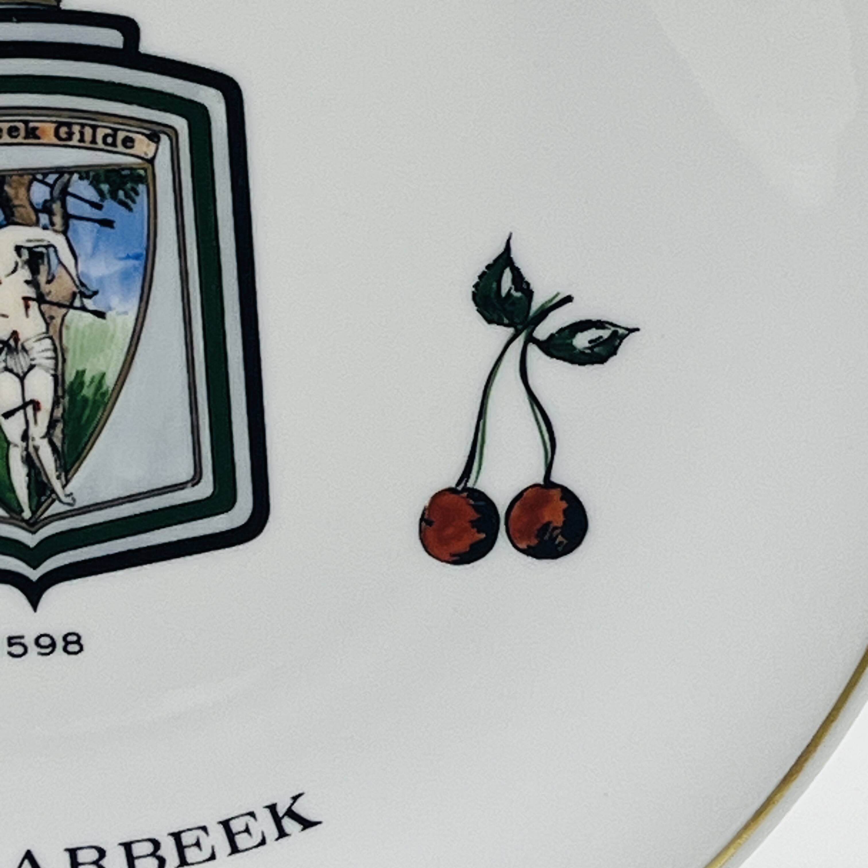 Royal Porcelain Plate Gilde Saint-Sébastien 1967