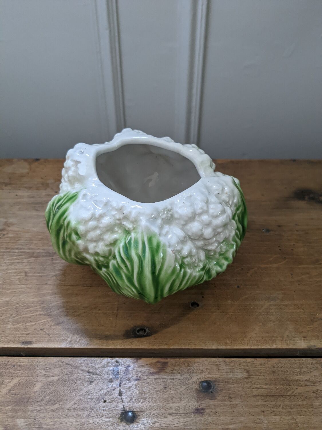 Pot cauliflower in slip