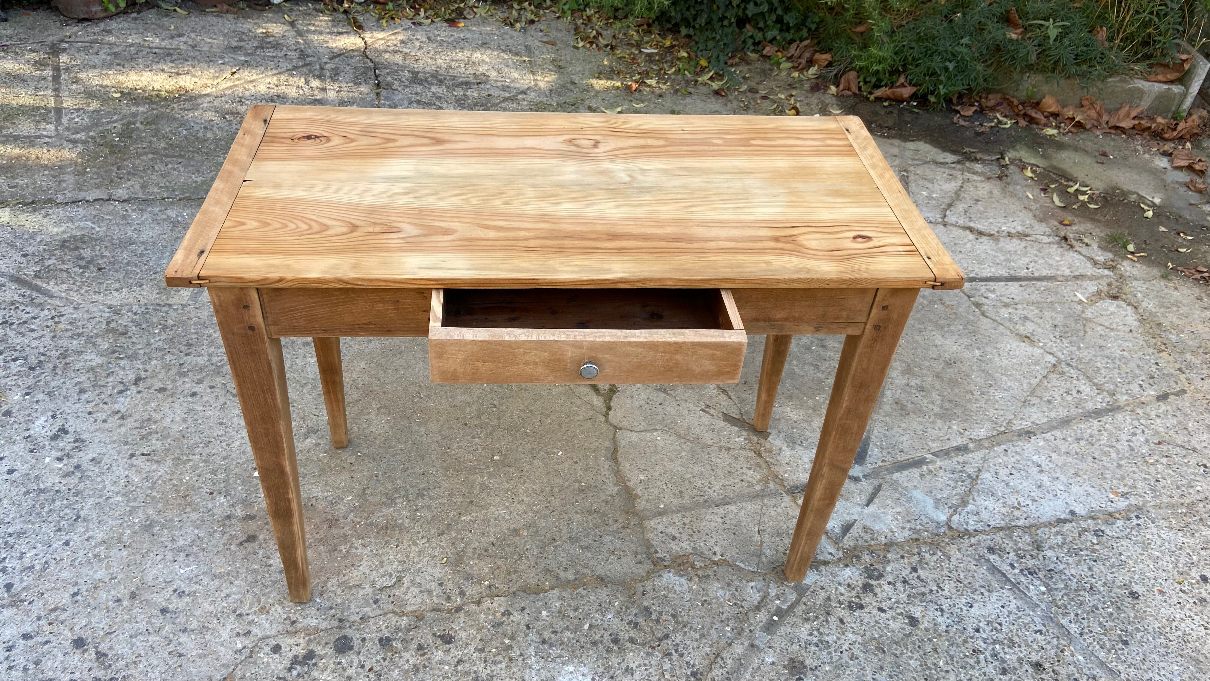 Table de ferme ou bureau vintage