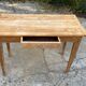 Table de ferme ou bureau vintage