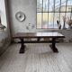Table de monastère XXL en chêne, 19ème s.