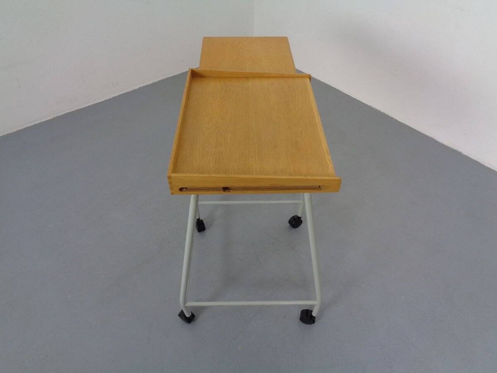 Danish Extendable Architect Table, 1960s