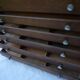 Small antique craft furniture, with 6 drawers, wooden