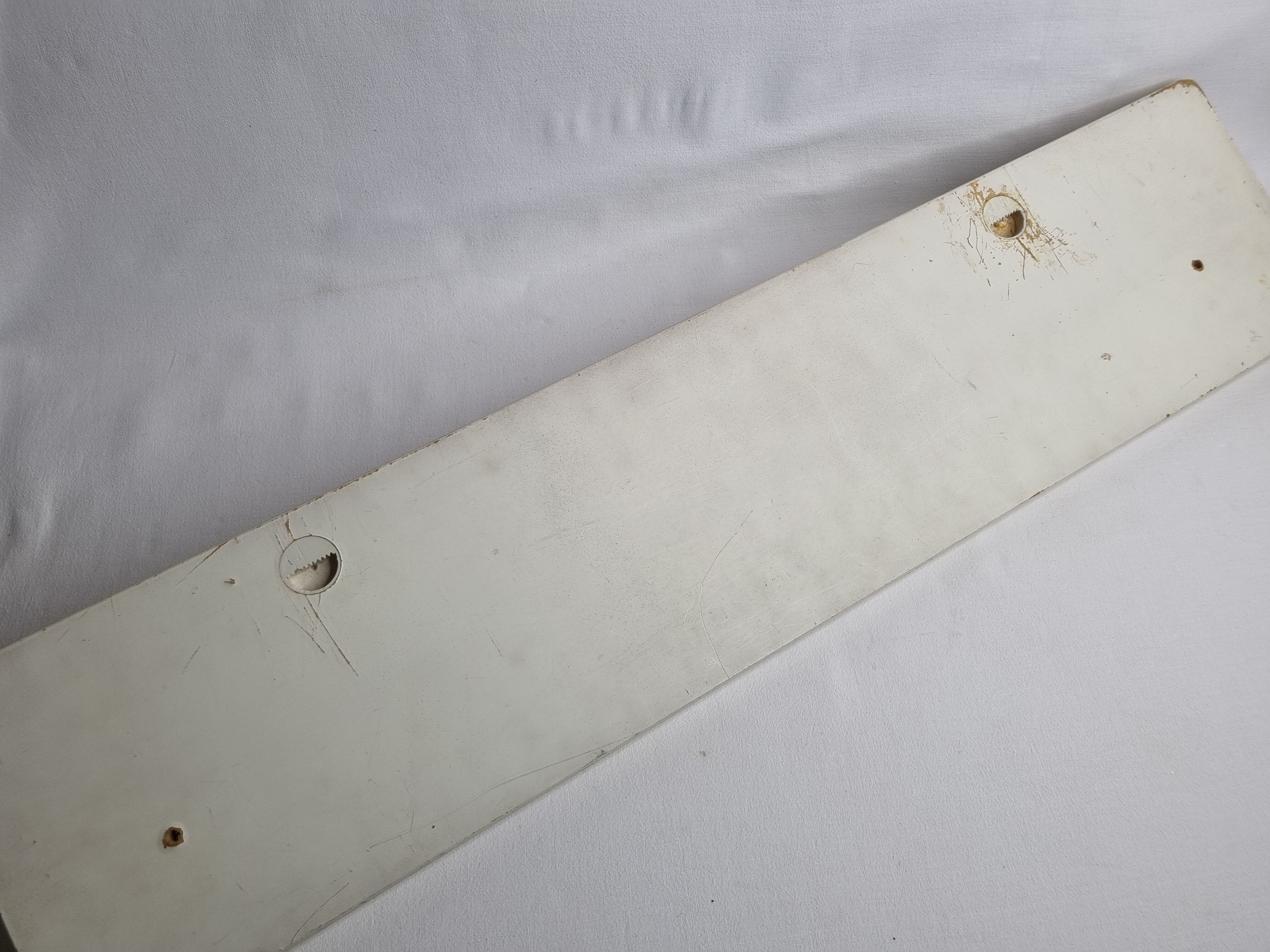 Black and white wall coat rack, space age, 60s
