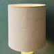 Vintage 70s lamp, turned wooden base
