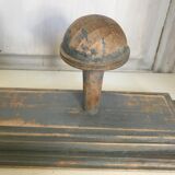 Patinated wooden coot rack