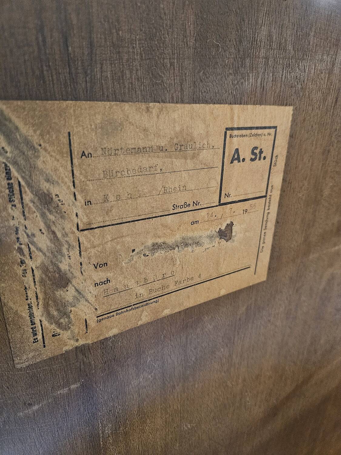 Vintage 'Magic Box' desk designed by Mummenthaler & Meier in 1955