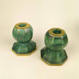 Art Deco bowl and candlesticks Gustavsberg Josef Ekberg