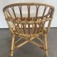 Rattan children's armchair